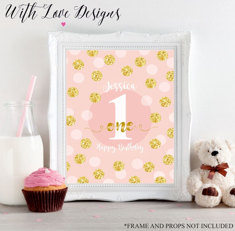 personalised first birthday present