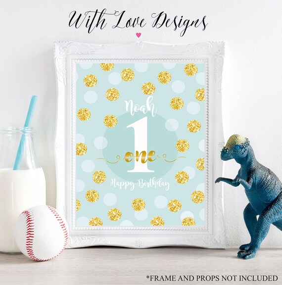 personalised first birthday present