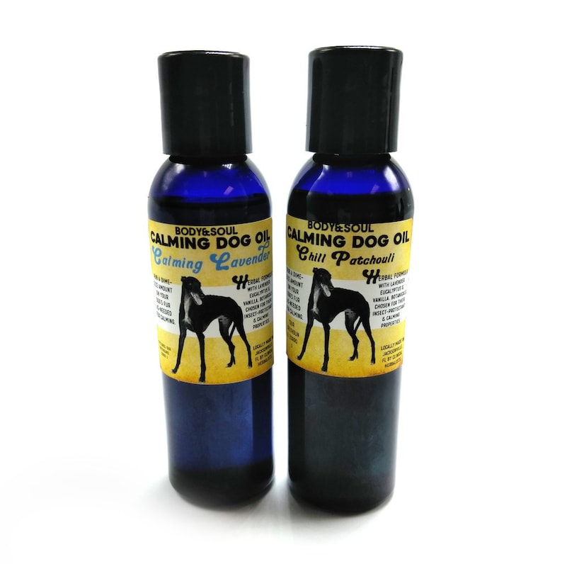 Lavender Dog Oil Calms Hyperactivity, Promotes Peace and Harmony and