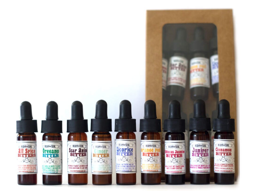 Cocktail Bitters Set A Wide Variety of Triple Infused Cocktails