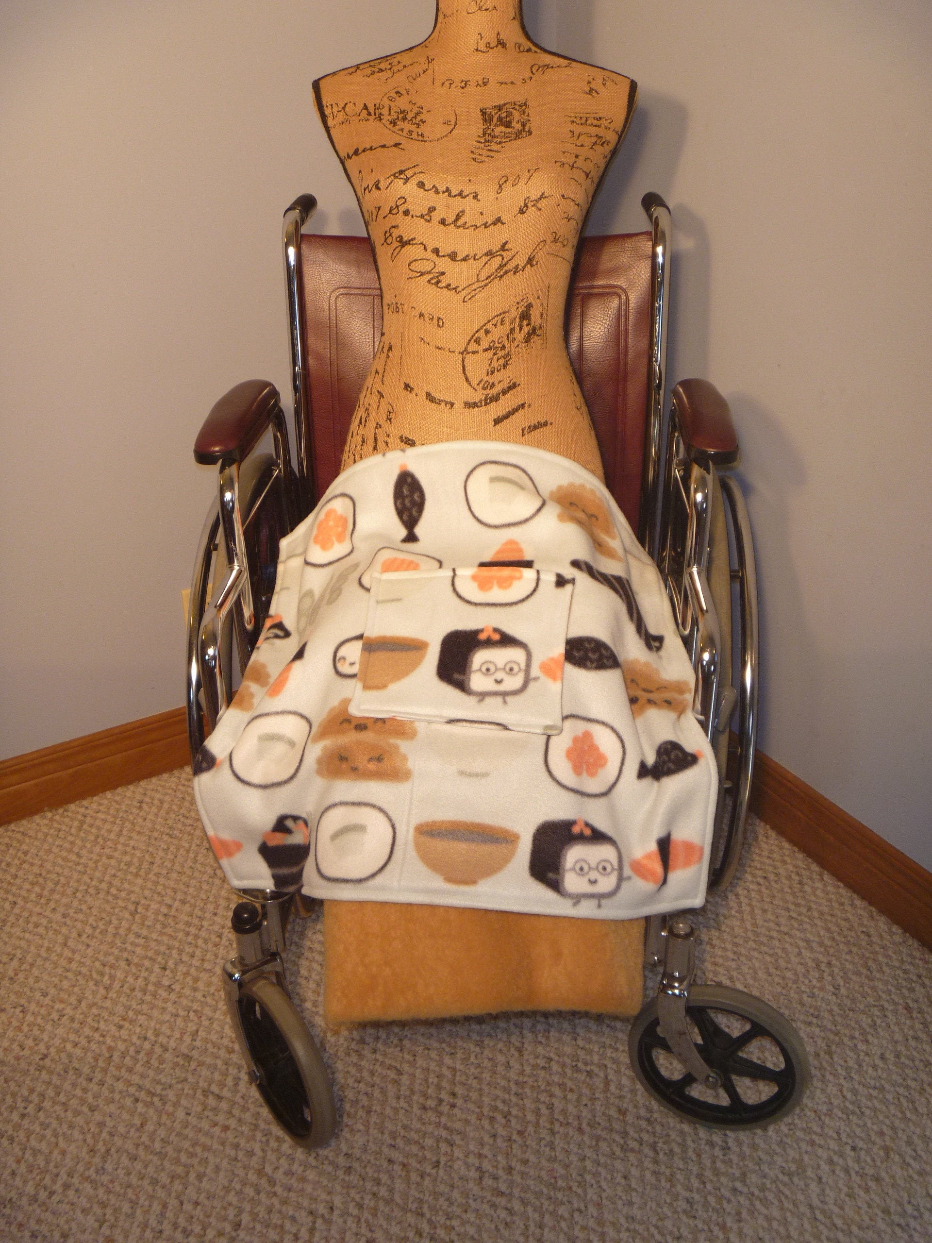 WHEELCHAIR LAP BLANKET Small Leg Blanket/Cover Lap Mat Cozy Etsy