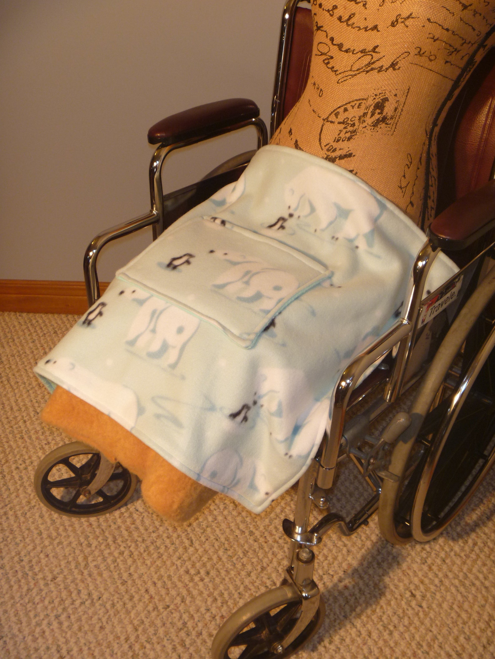 WHEELCHAIR LAP MAT Blanket Small Leg Blanket/Cover Cozy Etsy