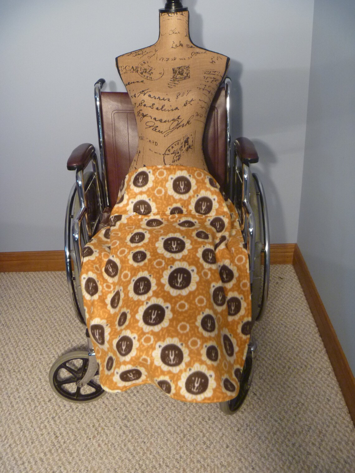 WHEELCHAIR LAP BLANKET midlength Leg Blanket/cover Lap Etsy