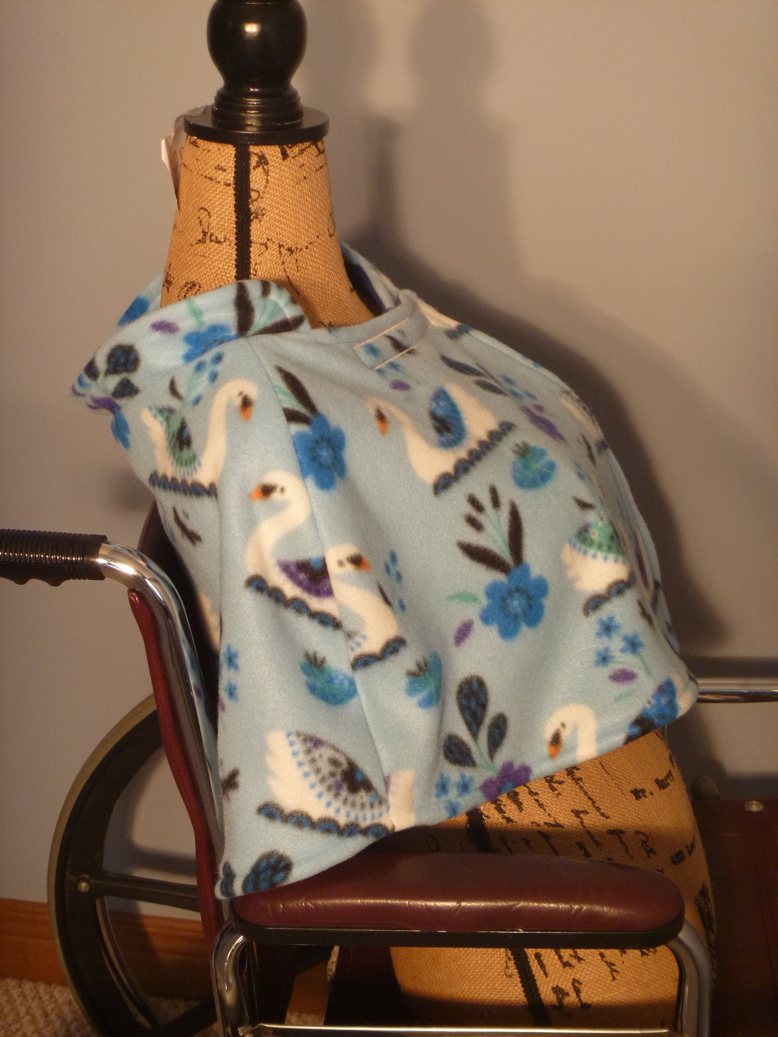 WHEELCHAIR SHRUG PONCHO Shoulder Wrap Bed Coat Robe Shawl Etsy