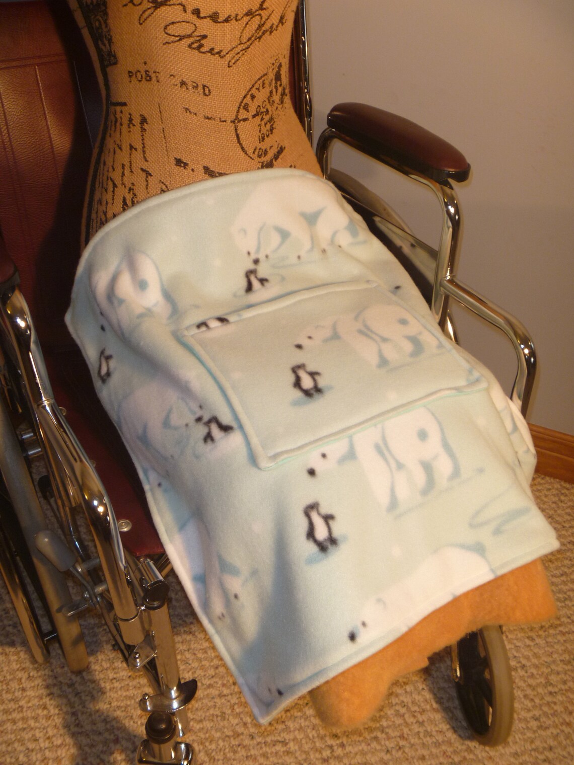 WHEELCHAIR LAP BLANKET Small Leg Blanket/Cover Lap Mat Cozy Etsy