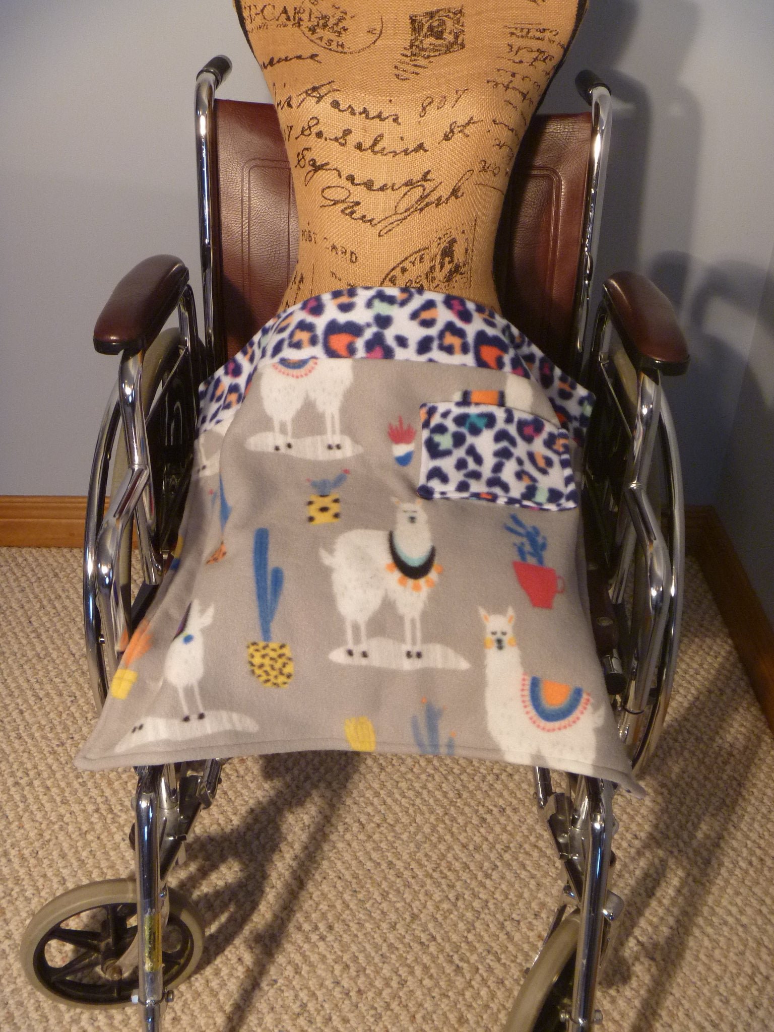 WHEELCHAIR LAP BLANKET Small Leg Blanket/Cover Lap Mat Cozy Etsy