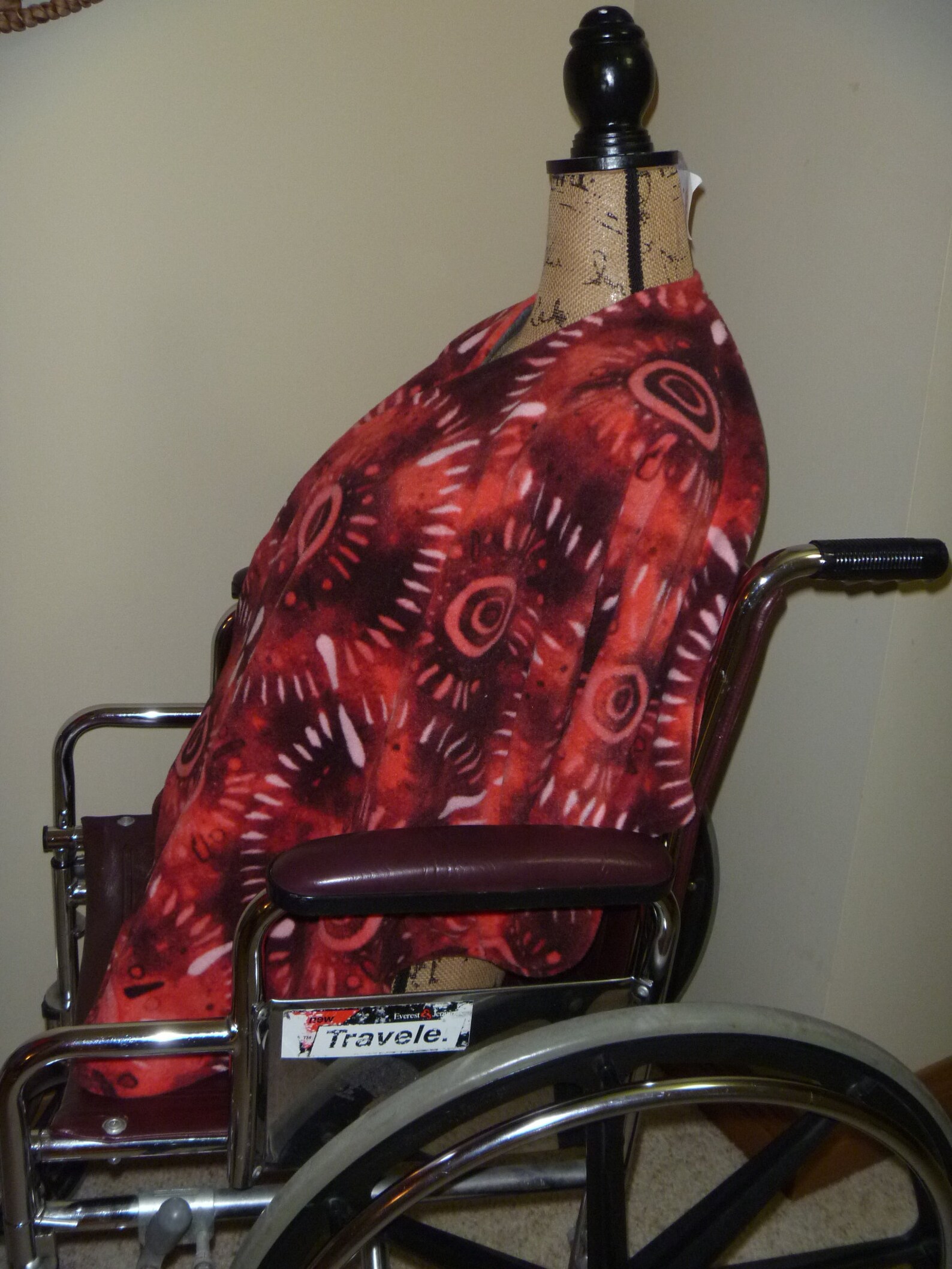 Plus Size WHEELCHAIR SHOULDER WRAP 1x3x Reversible Bed Etsy