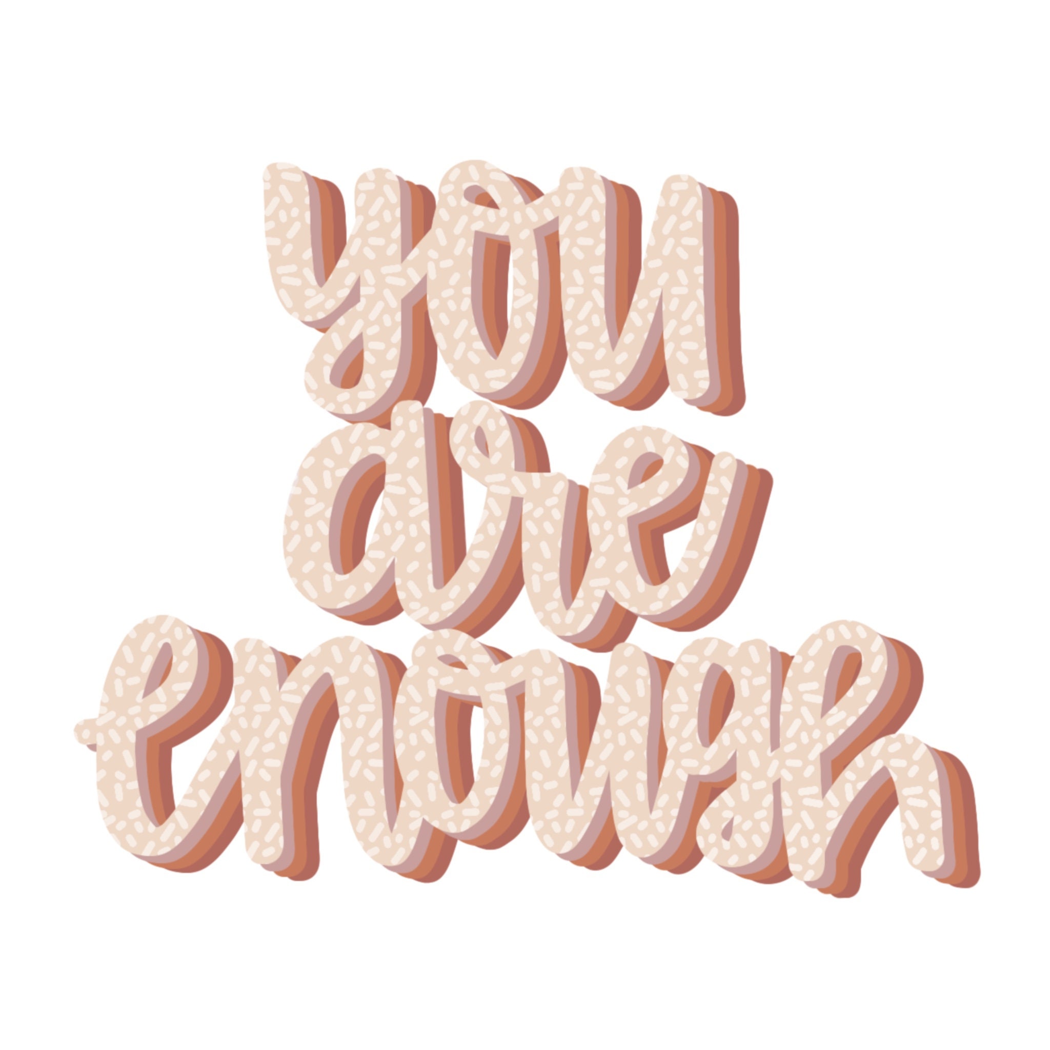 You Are Enough Saying Crewneck Unisex Sweatshirt Etsy New Zealand