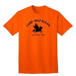 Men's Camp HalfBlood T-shirt Orange, Easy Halloween Costume Shirt Camp Half Blood Shirt Camp Half Blood Halloween Costume Shirt Camp T-Shirt