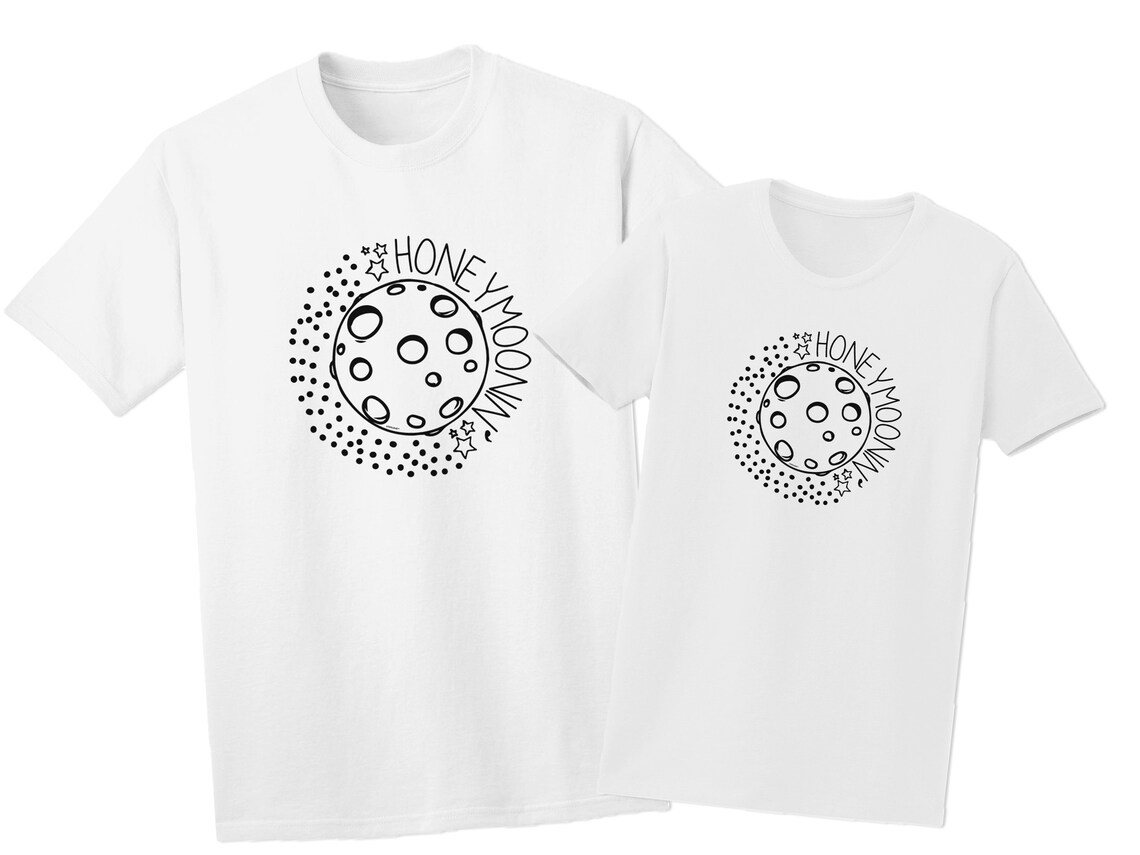 Honeymoonin Funny Honeymoon Shirt Set Vacation Matching Bridal Etsy