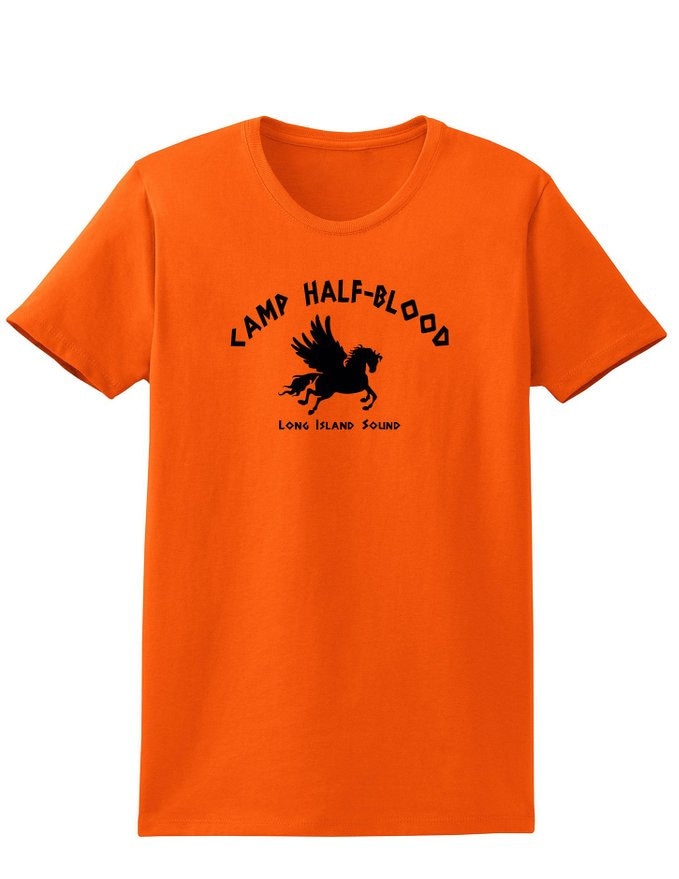 Womens Camp Half Blood Tee Women's Half 