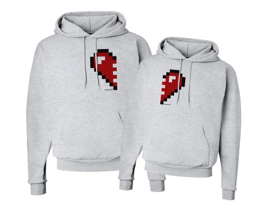 gamer couple hoodies