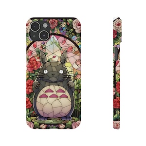 Anime iPhone Case My Neighbor Totoro Anime Studio Ghibli Geek Nerd Gift Cute UwU All Sizes Chibi Kawaii