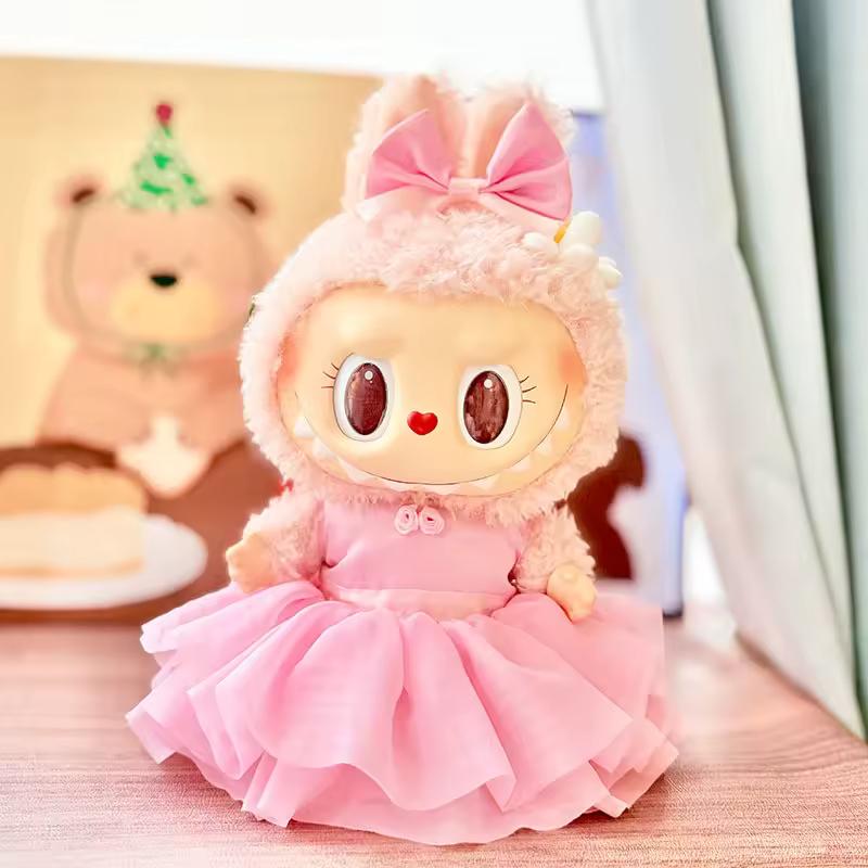 Labubu Exciting Macaron Pink トトロ　コスチューム Labubu Exciting Macaron Pink トトロ コスチューム - メルカリ