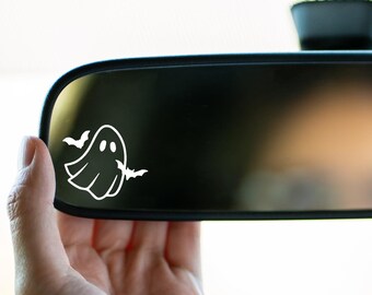 Ghost and bats Vinyl Decal