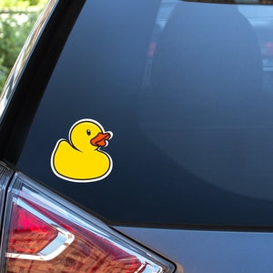 Rubber Duck vinyl decal