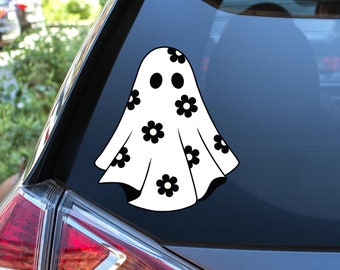 Ghost and Daisies vinyl decal