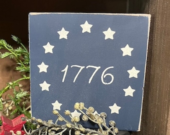 4th of July Tiered Tray Decor; Patriotic Tiered Tray; Fourth of July Tiered Tray; Farmhouse 4th of July;