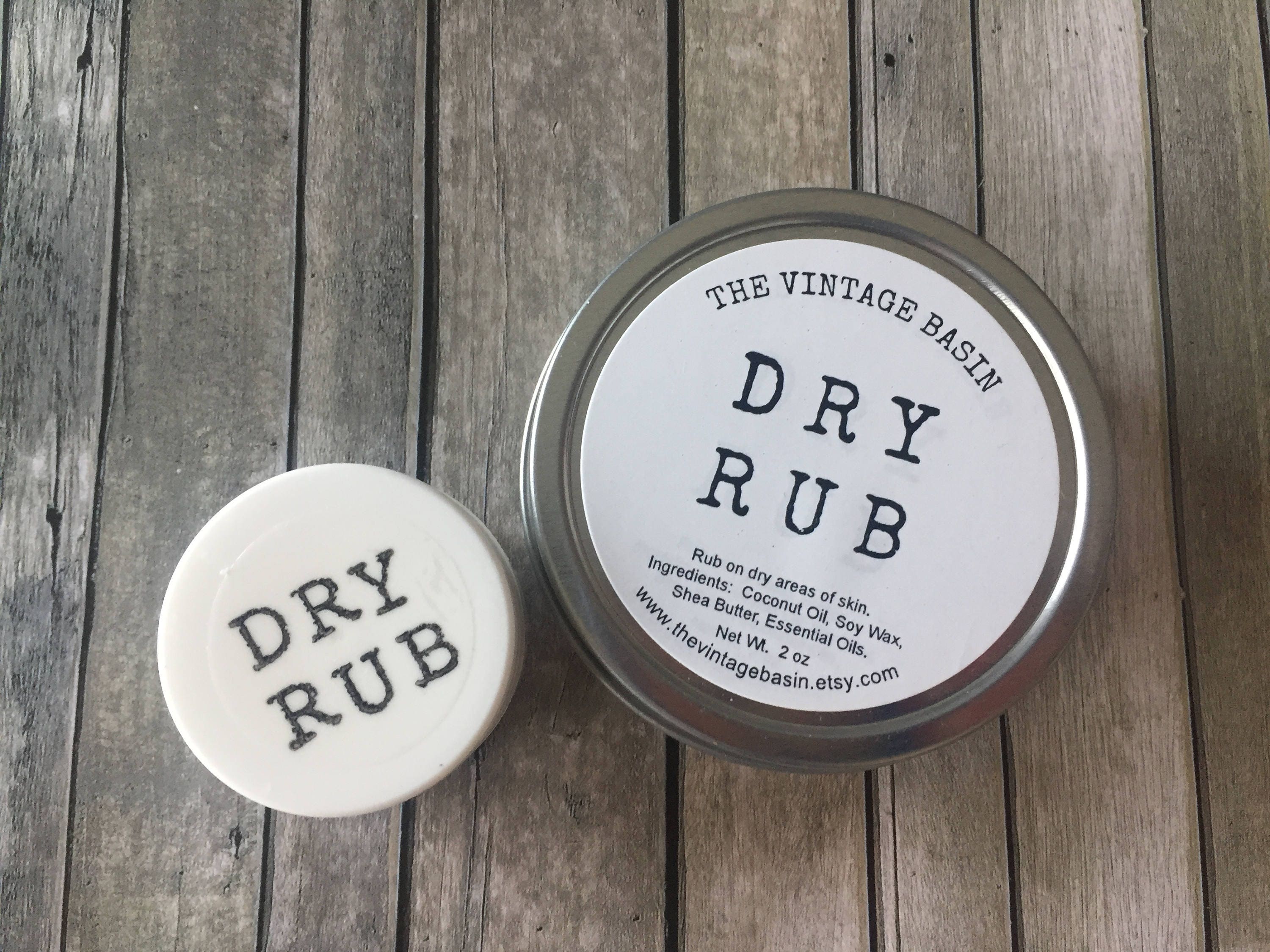 CUTICLE BALM, Dry Rub moisturizing balm