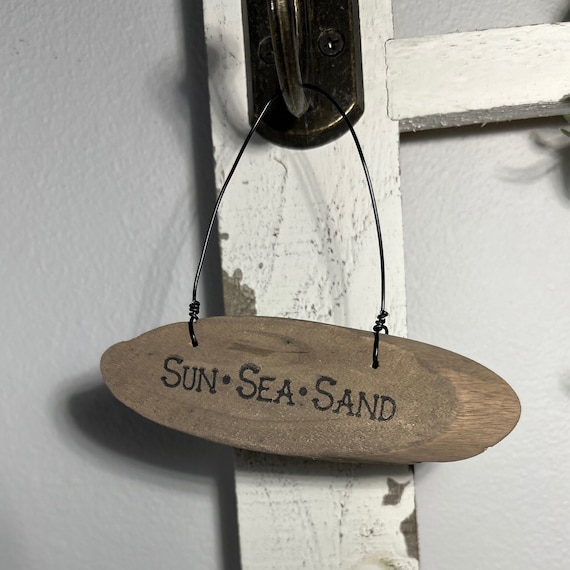 DRIFTWOOD Ornament; Nautical Decor; Driftwood Decor; Tiered Tray Decor