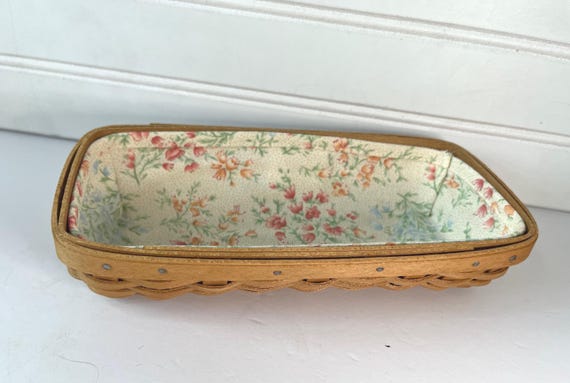 Longaberger Mothers Day Basket; Special Things, Vintage Blossoms; 2003