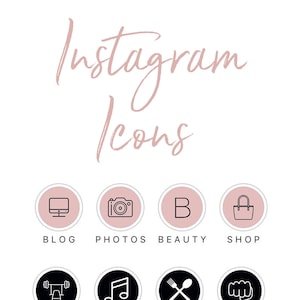 Instagram Story Highlights Icons (set of 10)