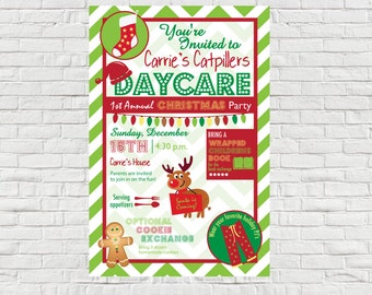 Kids Holiday Party Invitation