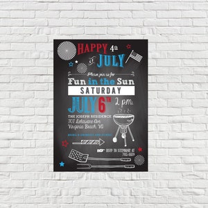 4th of July Invitation
