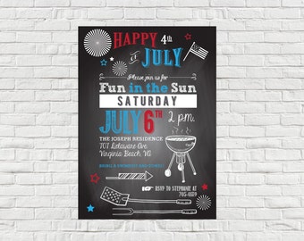 4th of July Invitation