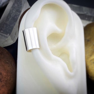 Breite Ohrmanschette, Hoop Manschette, nicht durchbohrt, Clip auf Ohrring, Knorpelohrring, kleine Manschette, Helixohrring, Hex Manschette, Helix Manschette, Knorpel Manschette