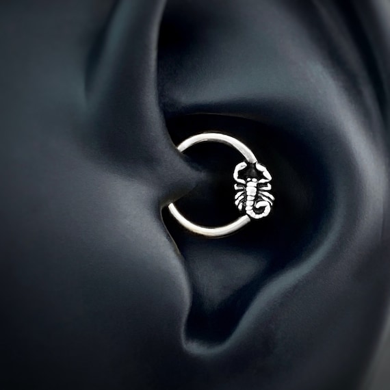 Scorpion hoop earrings best sale