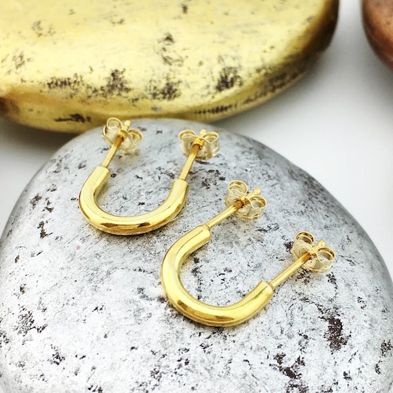 Gold orbital hotsell earring