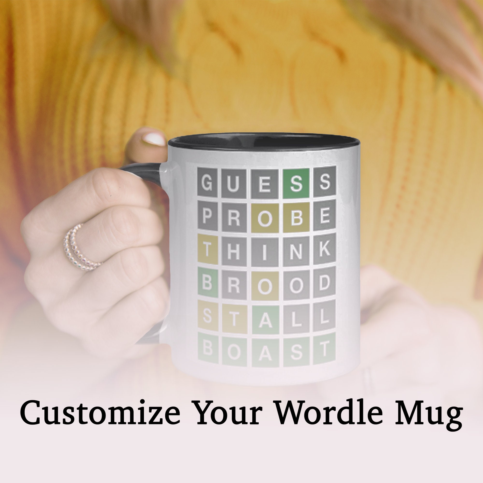 Wordle Wordle Game Wordle Mug Wordle Cup Funny Wordle Custom Wordle Gifts  Teach