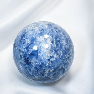 2.3 inch 59mm Blue Calcite Sphere Crystal Ball image 8