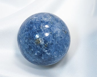 1.7 inch (43mm) Blue Calcite Sphere Crystal Ball