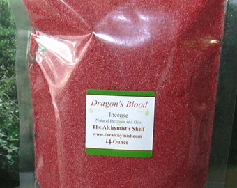 Dragon's Blood Incense Powder Special Wiccan Craft 4 oz Pagan Dragon Ritual Spell