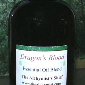 Dragon's Blood Essential Oil Special Wiccan Craft Pagan Altar Ritual Spell