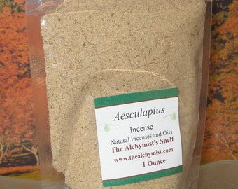 Aesculapius Incense Powder Special Wiccan Craft 1 oz Pagan Altar Ritual Spell