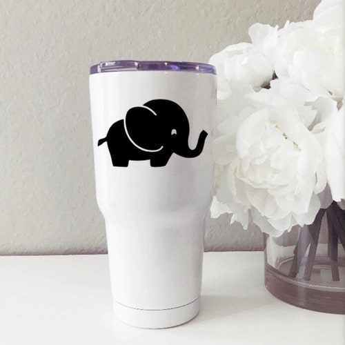 Marble Elephant Sticker Car Decal Laptop Decal Aesthetic Etsy