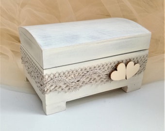 Personalized Wedding Ring Box / Ring Bearer Box / Ring Holder / wooden ring box / rustic wedding / rustic ring box / ring bearer pillow /