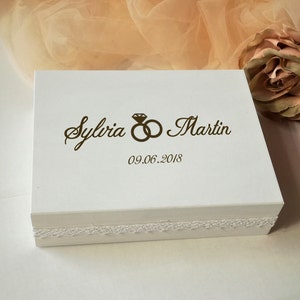 Wedding Ring Box Ring Bearer Box Ring Holder