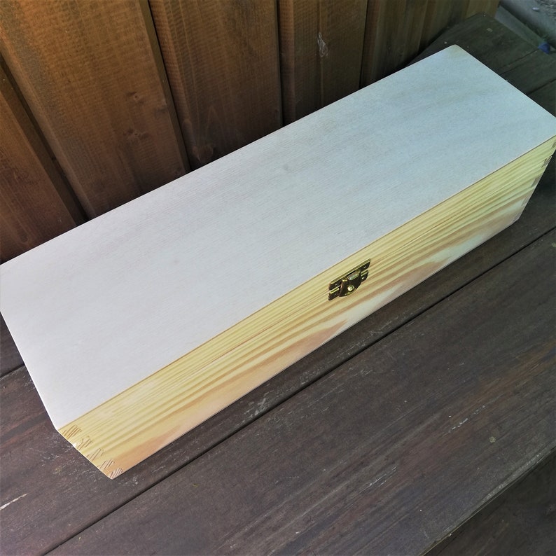 Personalized wooden wine box / wedding gift / anniversary gift / christmas gift / valentine's gift / housewarming gift / personalized gift image 3