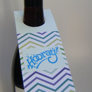 Wine bottle gift tags