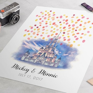 Disney Wedding Guest Book, disney fairytale wedding, disney guest book, disney guestbook, disney themed wedding, disneyland wedding, wedding