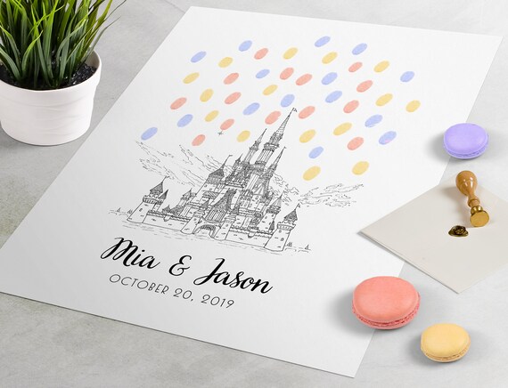 Disney Guest Book Disney Wedding Guestbook Disney Fairytale Etsy Disney Guest Book Disney Wedding Guestbook Disney Fairytale Etsy