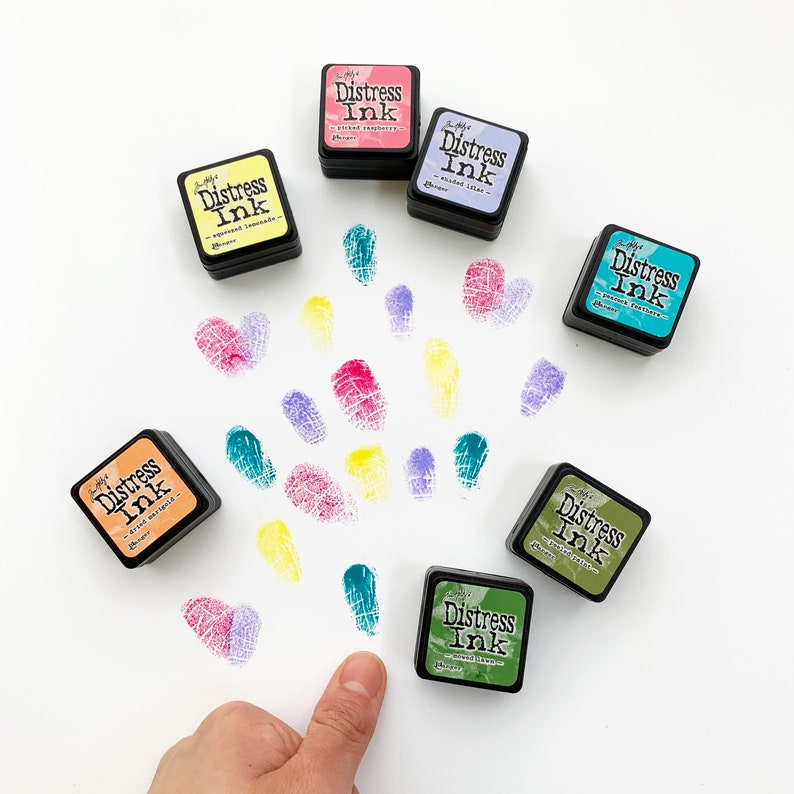 Wedding Guest Book Ink Pads Fingerprint Tree Ink Pads Etsy