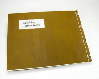 Künstlerbuch: Nähte sprachlos