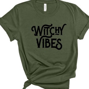 Witch Tshirt Ladies, Witch Quote, Witchy Vibes Tshirt, Womens Halloween Top , Pagan Tshirt, Fashion Blogger, Influencer, in UK