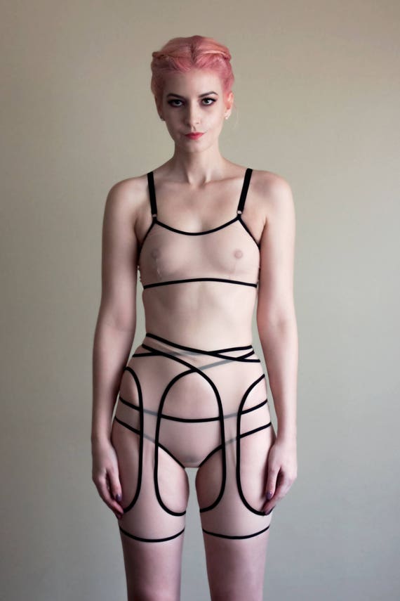 Daddy sexy shaved lingerie