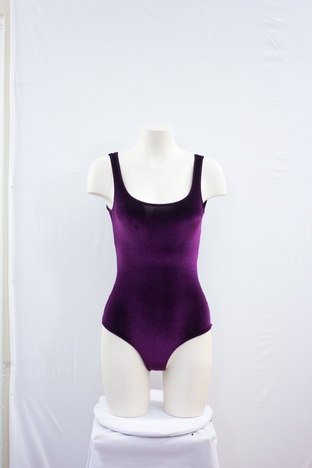 Purple Velvet Bodysuit: Purple Lingerie Purple Leotard | Etsy